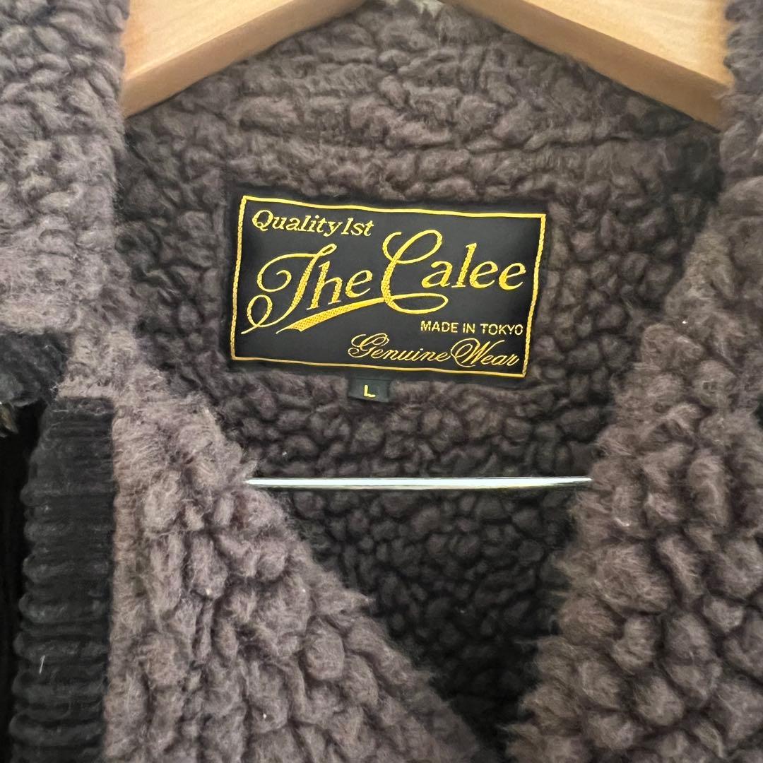 CALEE キャリー コーデュロイ ボアジャケット Lサイズ