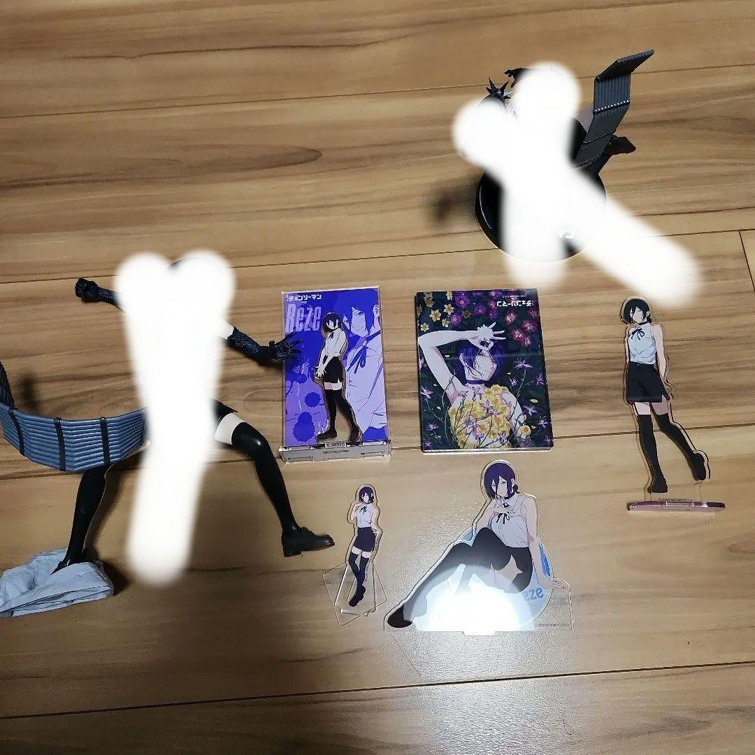 チェンソーマン　レゼ　アクリルスタンド　ブロック セット