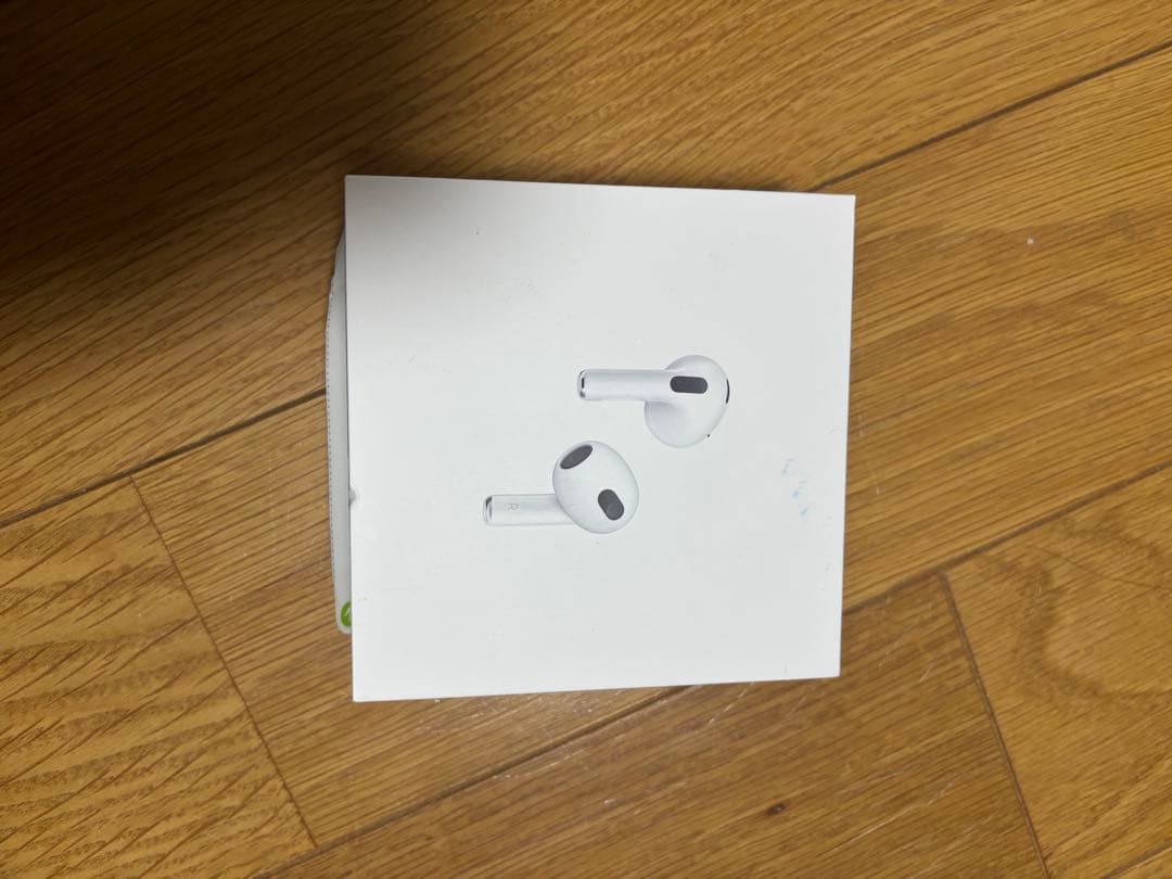 AirPods第3世代本体 ホワイト 箱入り
