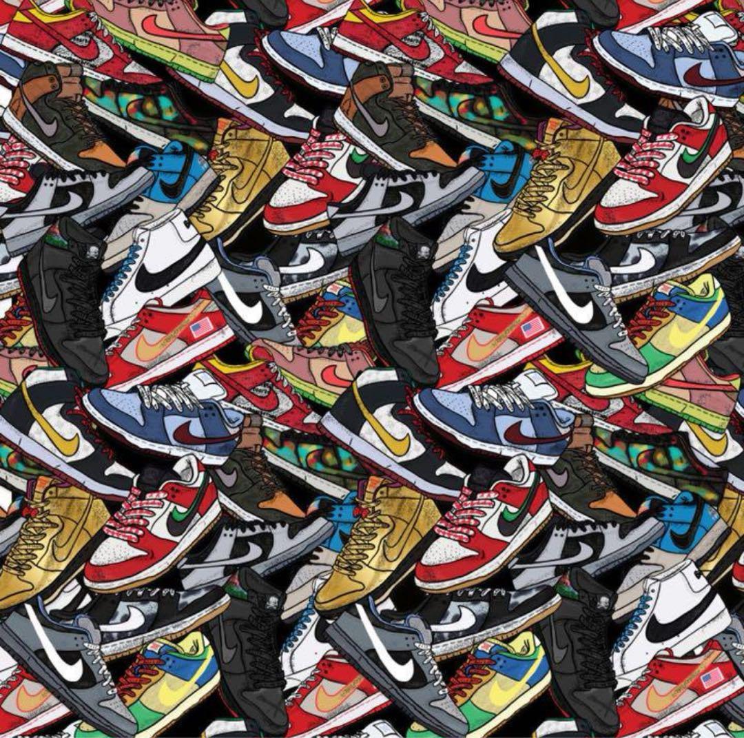 CARTERGRAPHX スケートボードデッキ 8.25インチ NikeSB