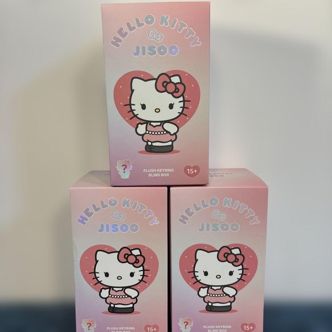 まとめ買いでお得❣️ジス×ハローキティ　PLUSHキーリング 3BOXセット