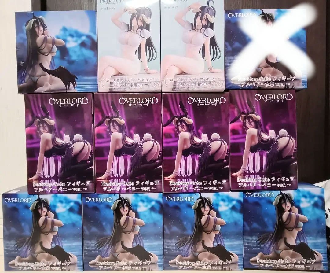 アルベド　フィギュア　オーバーロード　まとめ売り　desktop cute