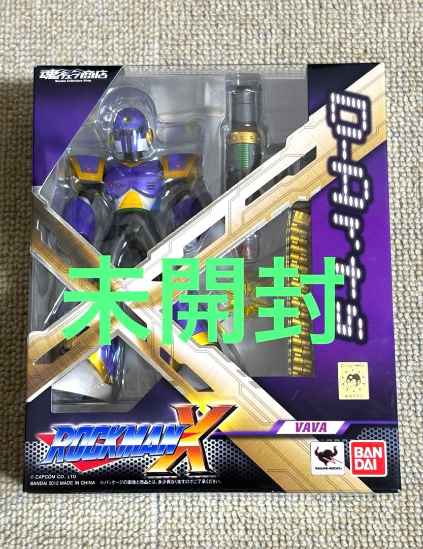 未開封　D-Arts ロックマンX VAVA フィギュア　MEGAMAN