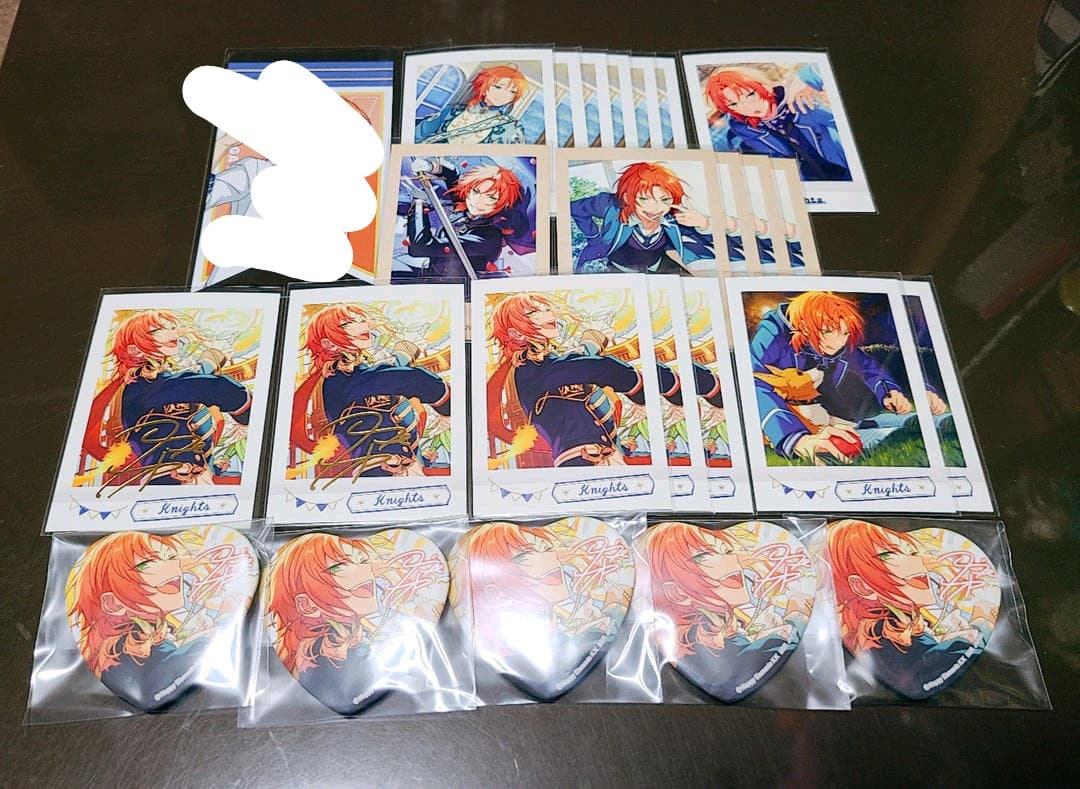 あんスタ 月永レオ とるパカ ぱしゃこれ 箔押し 缶バッジ