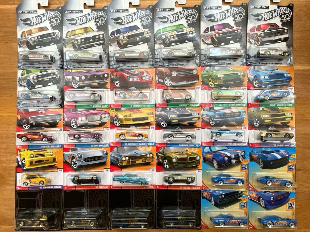 ホットウィール 50周年 ミニカー30台セット
