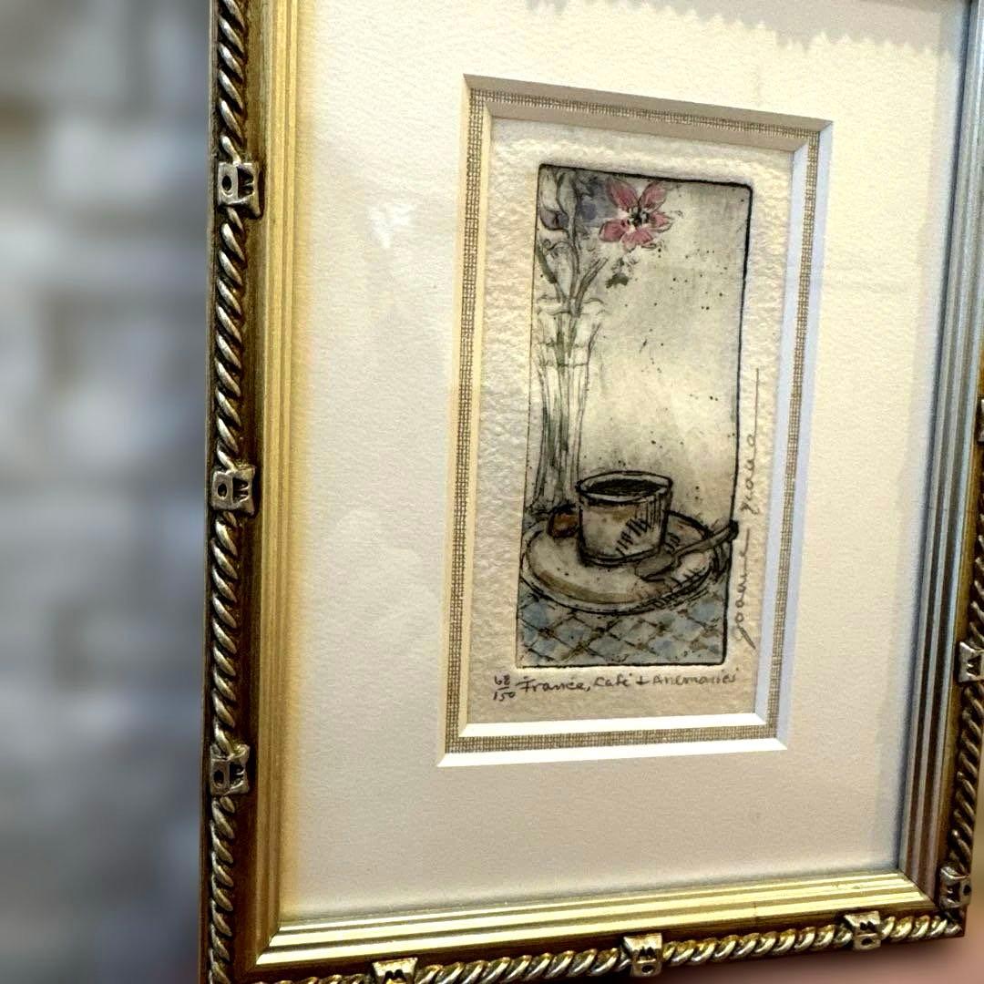 【ジョアン・アイザック】France, Café &、フランス☆カフェとアネモネ