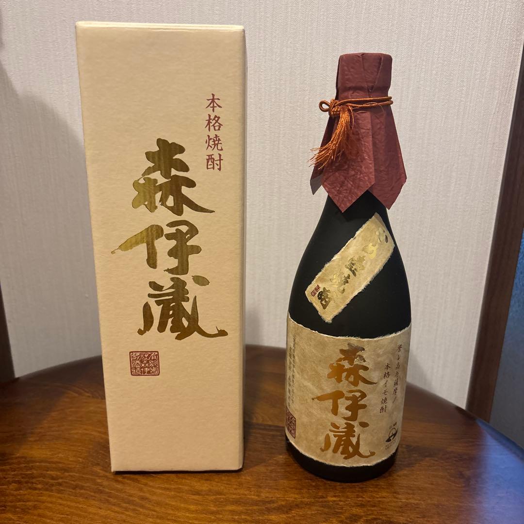 【新品・未開封】森伊蔵 本格焼酎 黒いボトル720ml