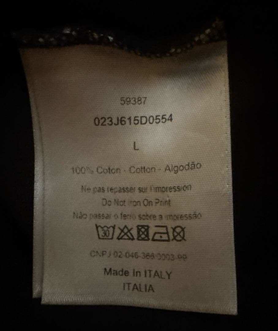 Dior ディオール ダニエルアーシャム Tシャツ Lサイズ