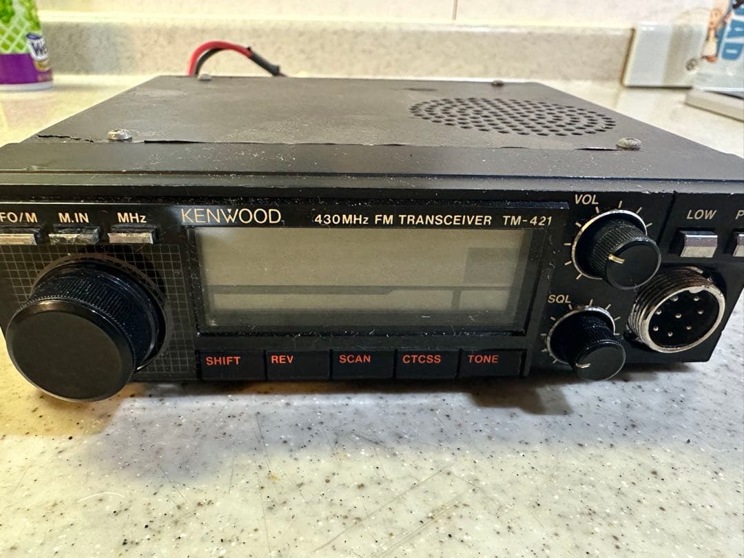 トランシーバー KENWOOD 430MHz FM transceiver TM-421