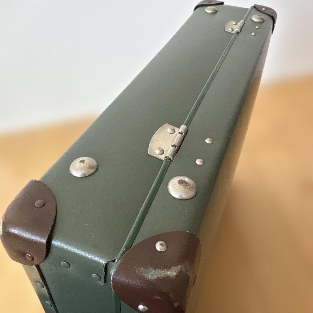 グローブトロッター　アタッシュケース　グリーン