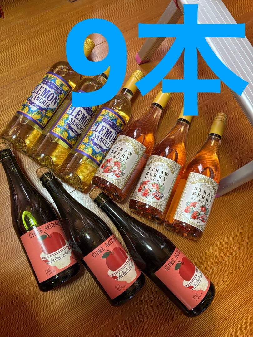 新品　カルディ　ワイン　シードル　9本