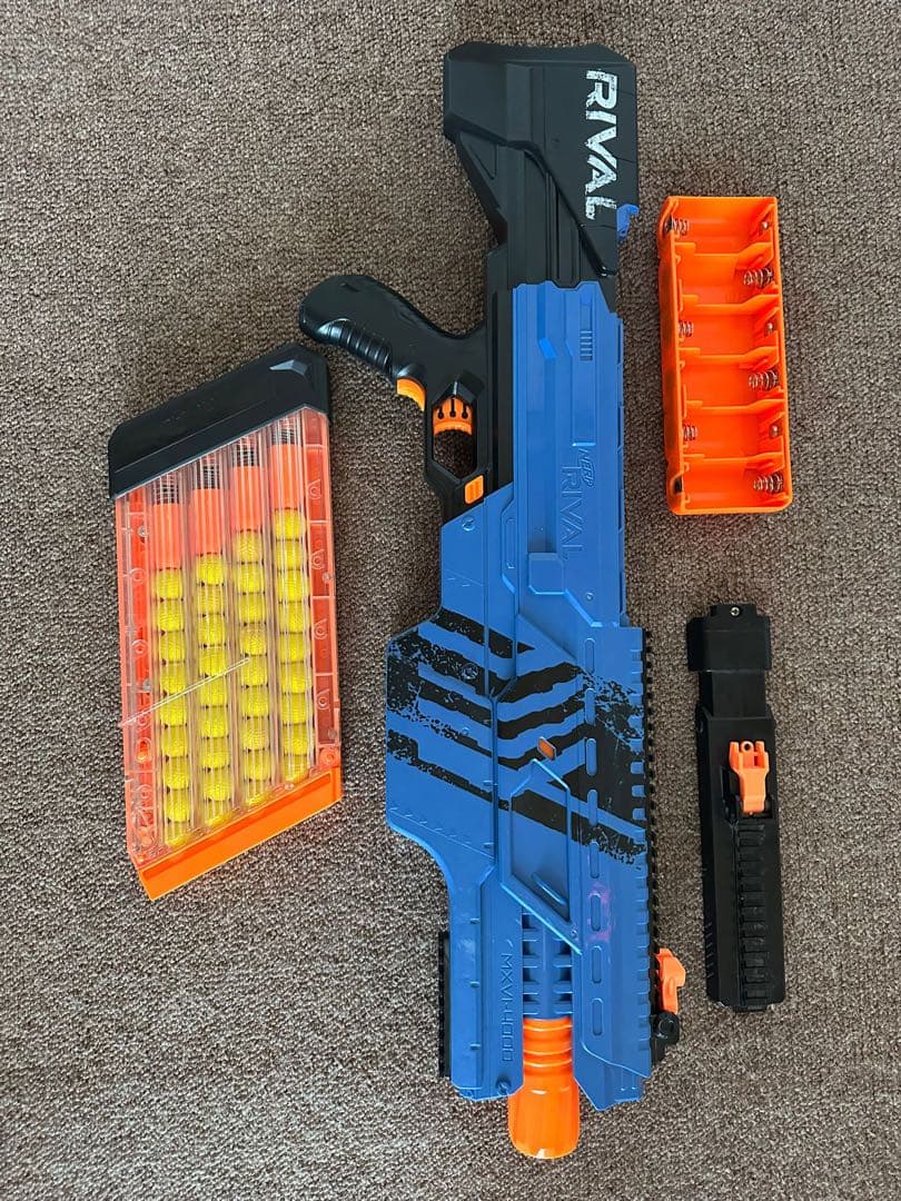 ナーフ　RIVAL 電動ガン 青/黒/オレンジ