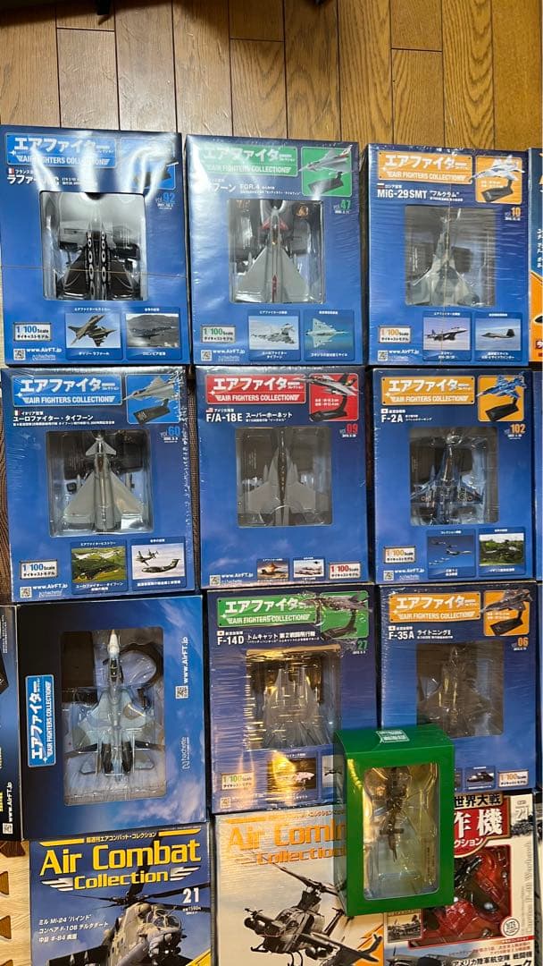 エアファイターコレクション 38機　ほぼ未開封　戦闘機　模型　F22 F35