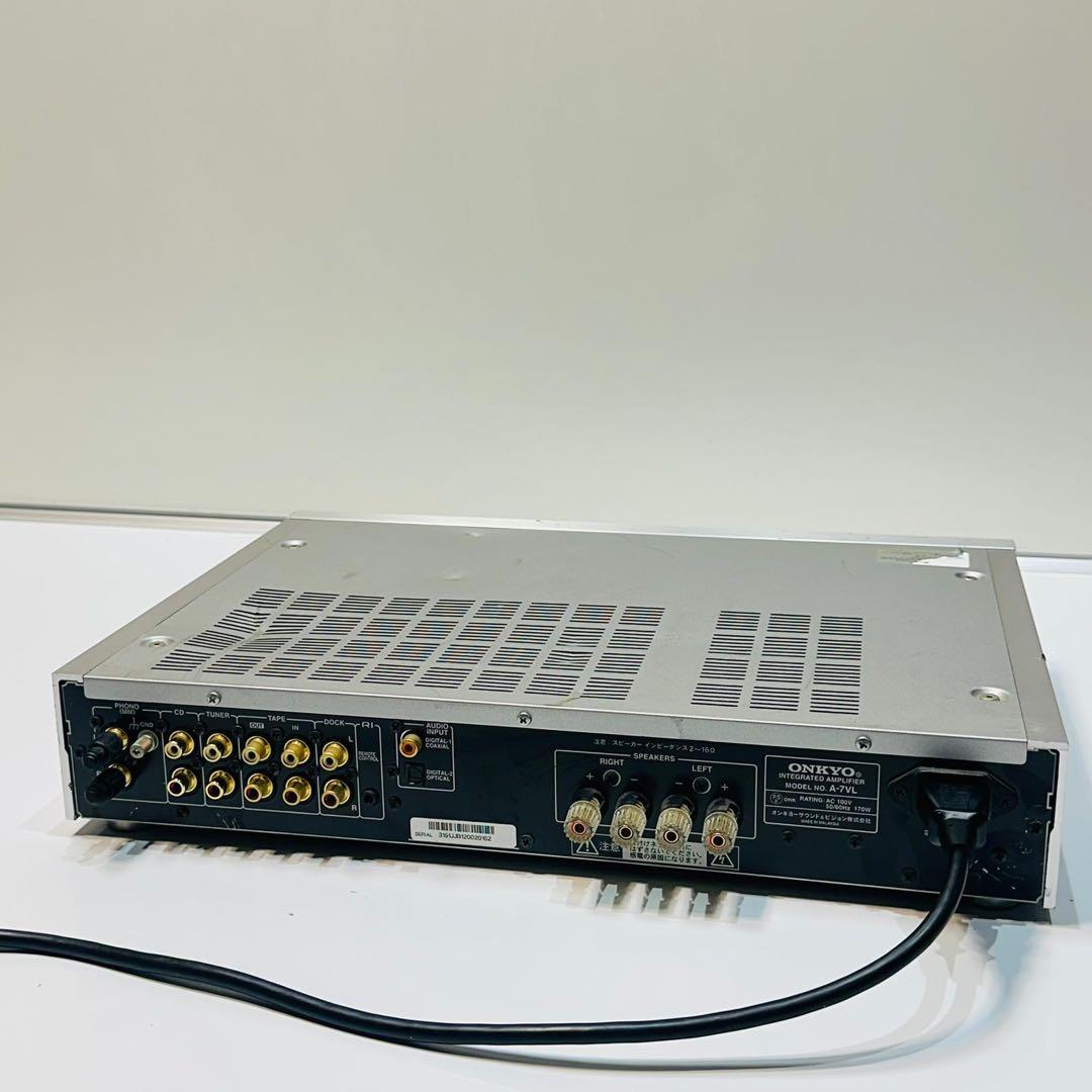 オンキョー プリメインアンプ A-7VL 動作確認
