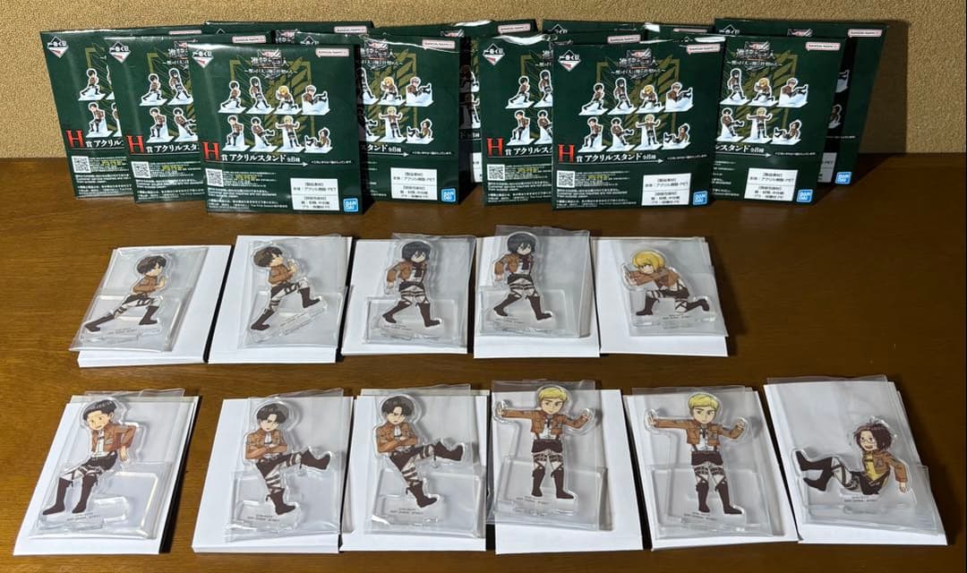 一番くじ　進撃の巨人　〜獣の巨人は俺が仕留める〜ラストワン、A賞、B賞セット+他