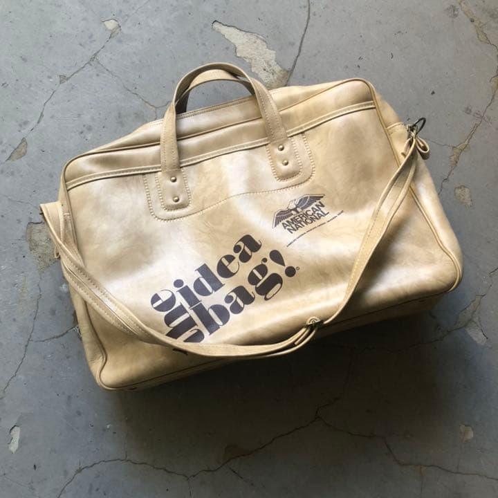 バッグ USA Dead stock 70s Flight Travel Bag