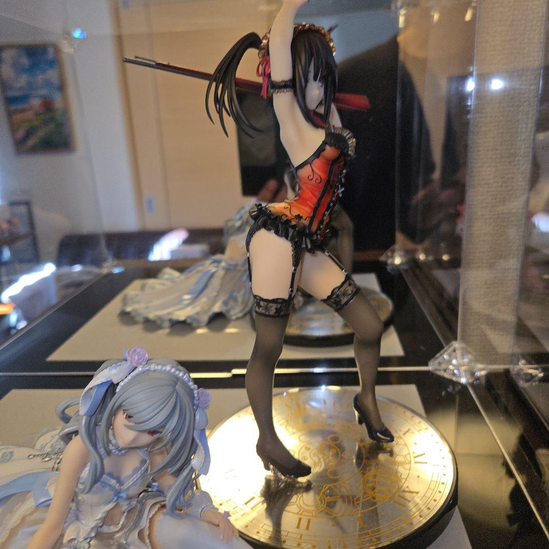 デート・ア・ライブ 時崎狂三 ランジェリーVer. 1/7 完成品フィギュア　赤