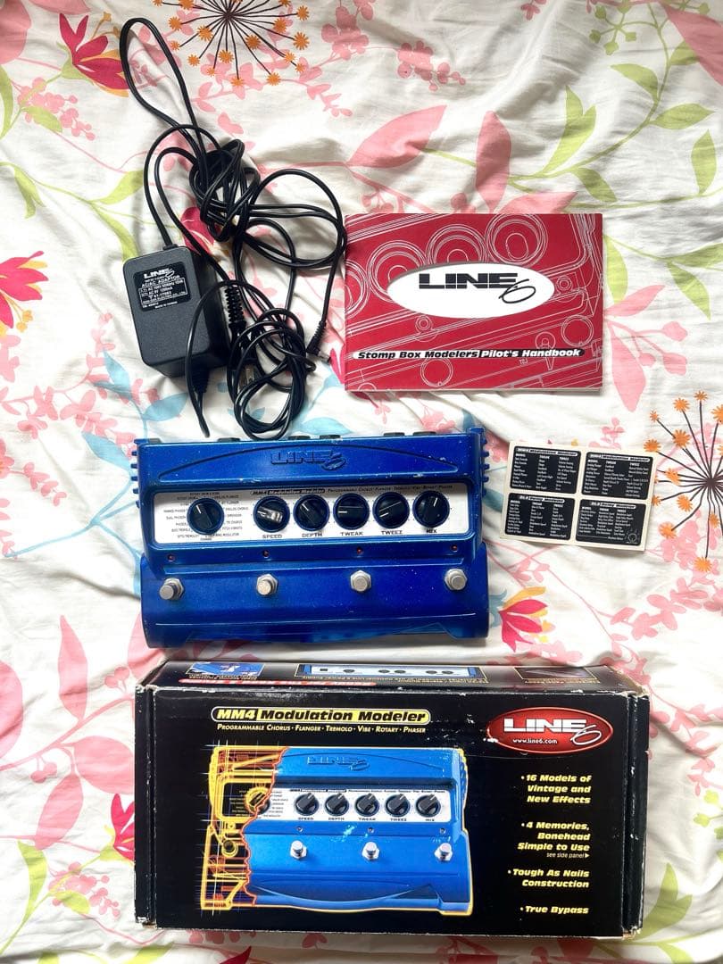 LINE6 MM4 アダプター付き