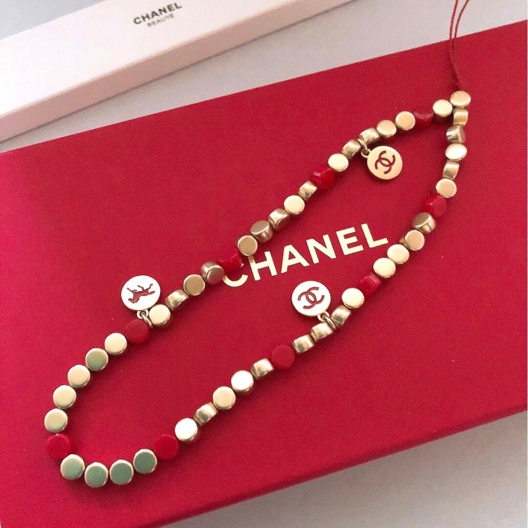 CHANEL ストラップ＆チャーム New year限定　ノベルティ　2個セット