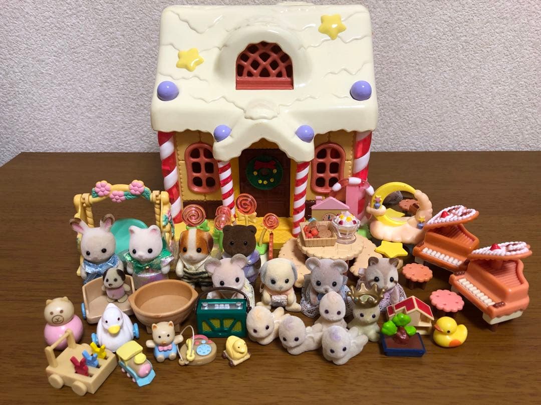 シルバニアファミリーおかしの家 小さな妖精たち 赤ちゃんセット