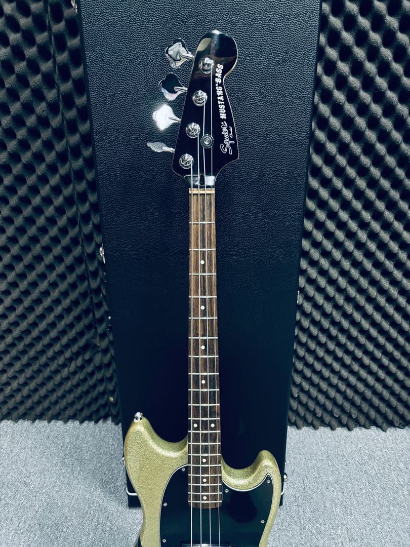 Squier ベース Mikey Way Mustang Bass 希少 レア