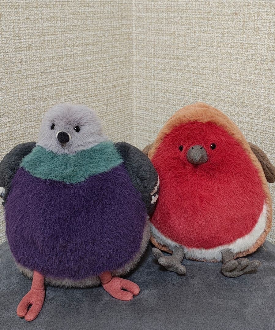 新作 新品　 　鳥 plum robin ロビン コマドリ