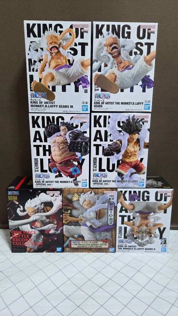 ワンピースフィギュアニカKING OF ARTIST・DXF・BATTLE