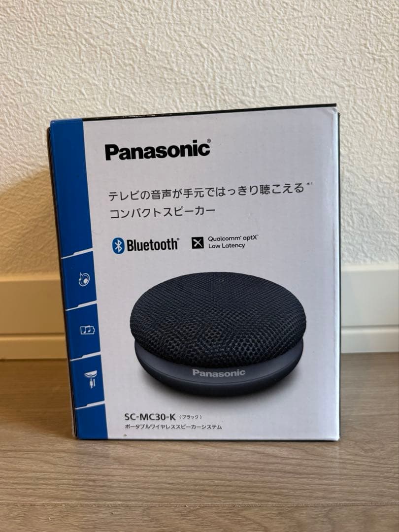 新品未使用　Panasonic SC-MC30-K コンパクトスピーカー