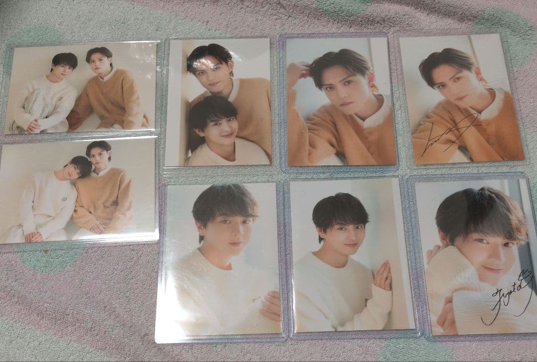 i*o様 藤本洸大　簡秀吉　ブロマイド　8枚