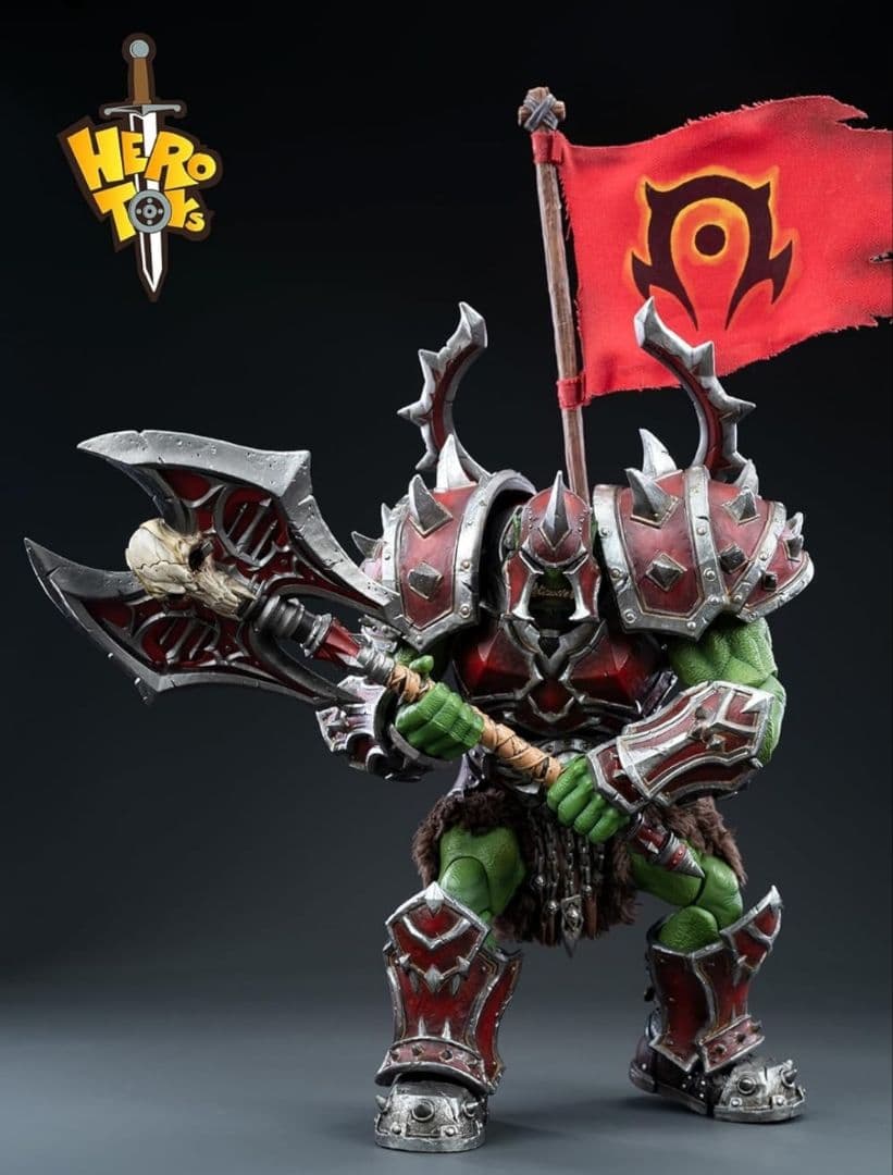 美品　オークフィギュア　HERO　TOYS　エリート戦士クカロン