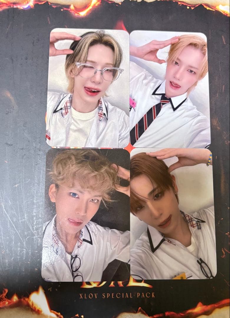 XLOV NaturallyMusicトレカ4枚セット