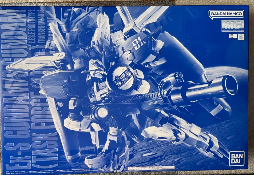 新品未組立　MG Ex-Sガンダム タスクフォースα イクスエス