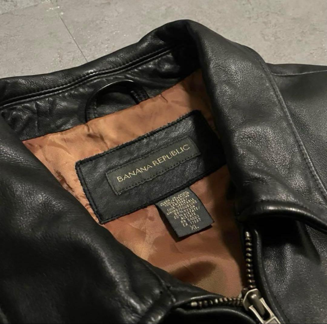 ジャケット・アウター archive BANANA REPUBLIC leather jacket