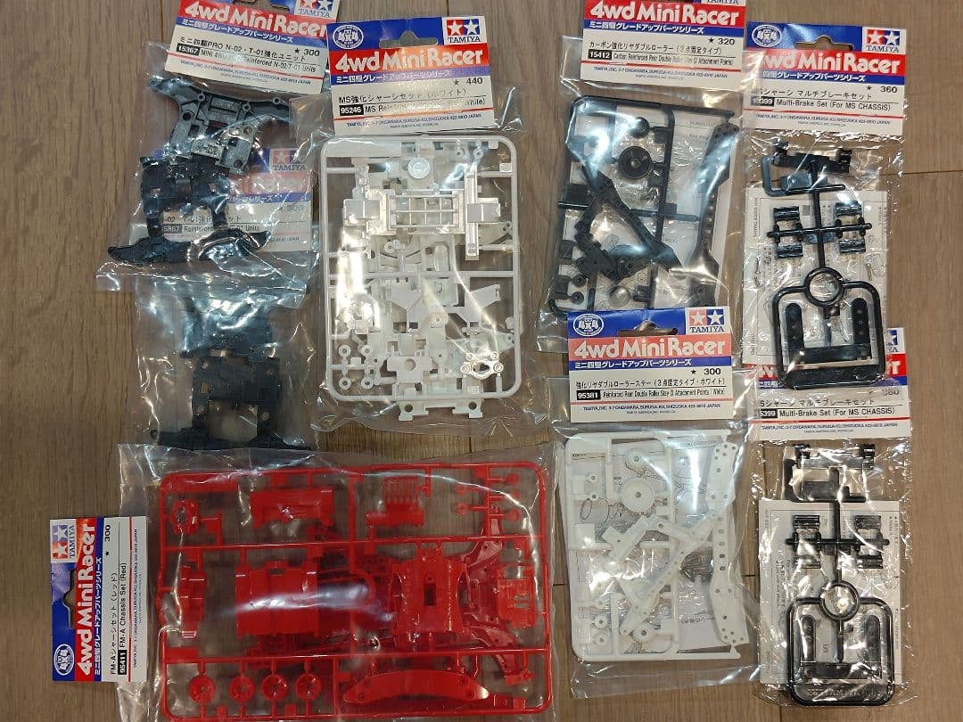 ミニ四駆 シャーシ系パーツセット