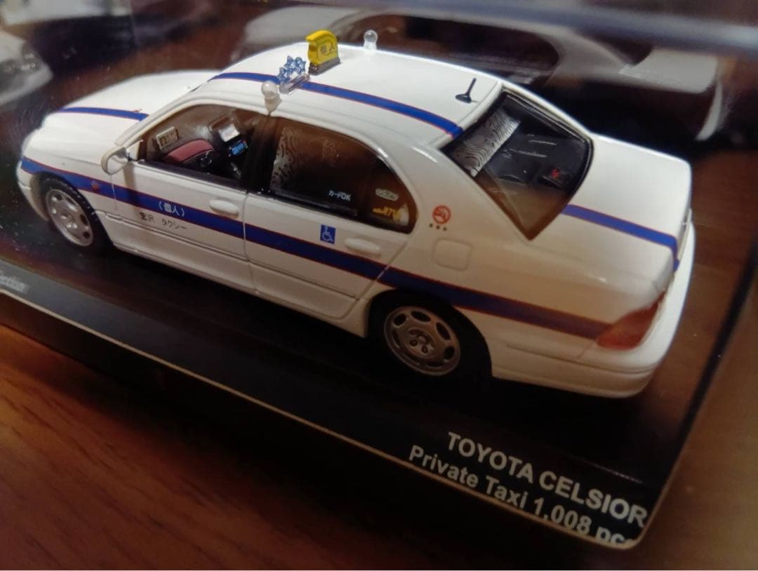 【5台セット☆レア☆】J−コレクション 京商　タクシー 1/43