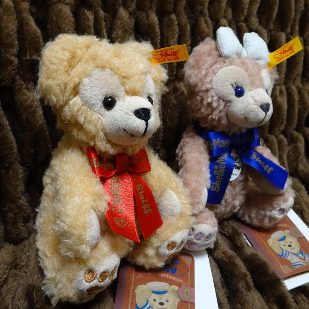 新品 シュタイフ ダッフィー シェリーメイ ぬいぐるみ 10周年記念 ディズニー