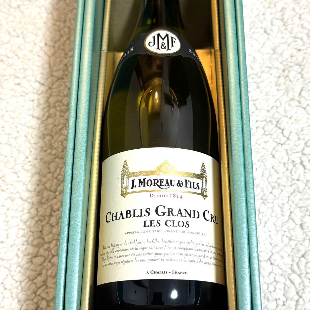 【箱付 未開栓】J.MOREAU 2018 特級畑 750ml 白ワイン