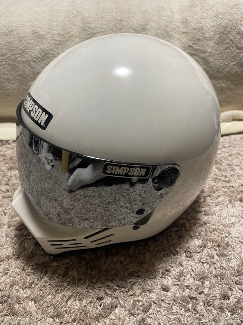 SIMSON フルフェイスヘルメット ホワイト size 61cm