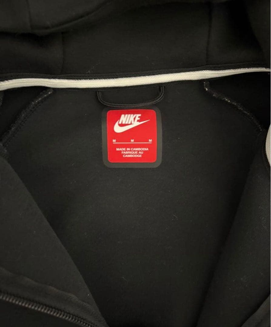 ナイキ　テックフリース　テック　セットアップ　黒　M.Sサイズ