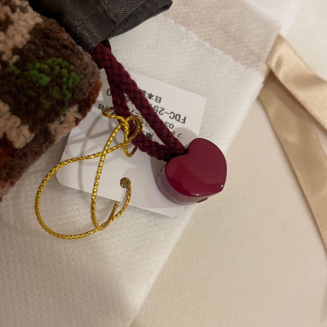 新品未使用タグ付き　FEILER コフレドゥショコラ巾着ポーチ