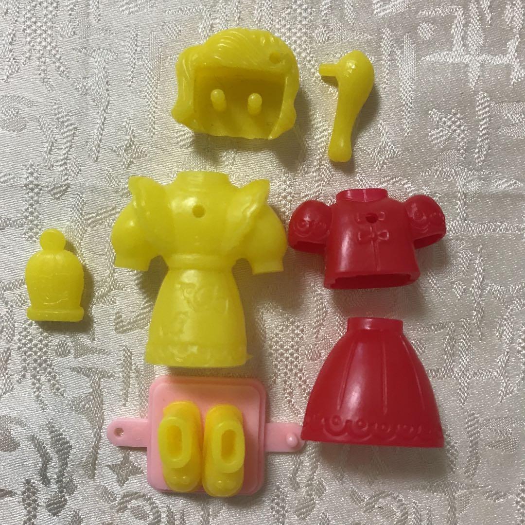 グリコおまけ　昭和　レトロ パピーちゃん(小鳥屋さん　ケーキ屋さん)