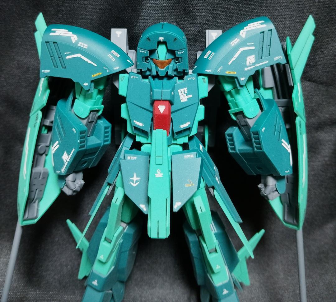 完成品 HGUC 1/144 アンクシャ 組立て済 ガンダムユニコーン ジャンク