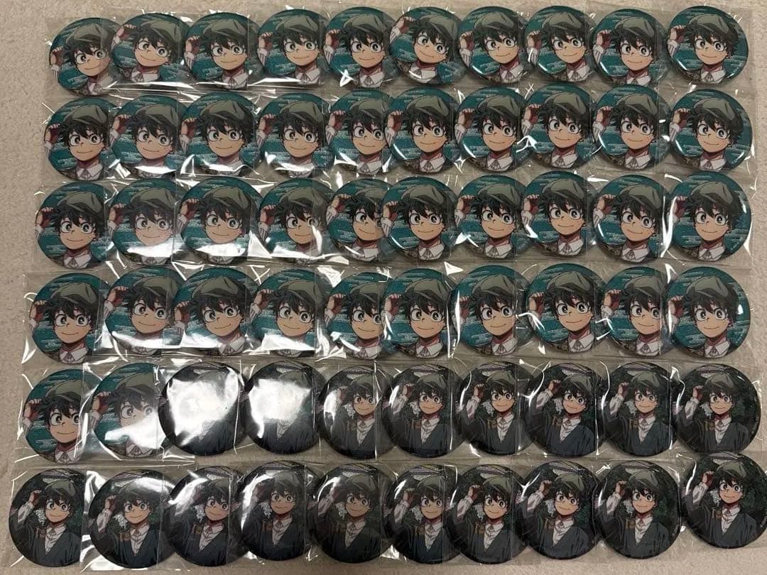 緑谷出久 花やしき 缶バッジ 18点