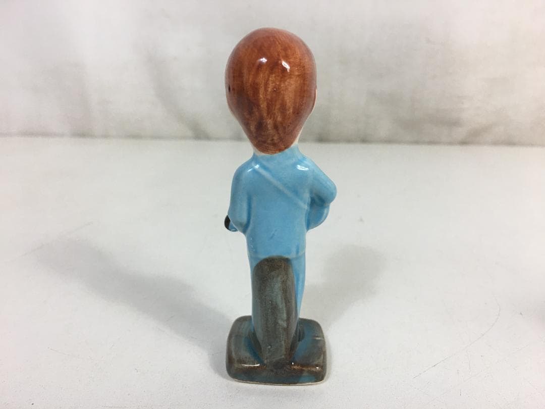 ☆ビートルズ 陶器製 人形 4体セット 手塗 レア 希少 アンティーク雑貨