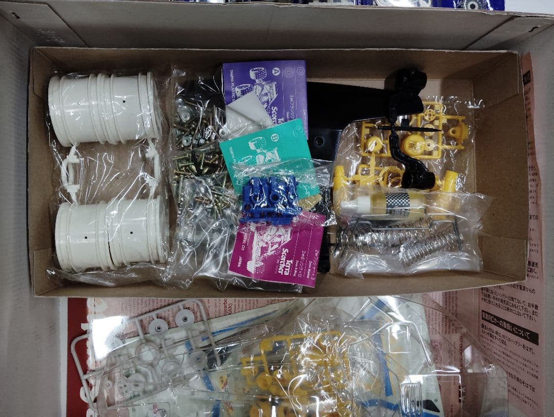 タミヤ　RCカー 1/10 スコーチャー4WD キット　未組立