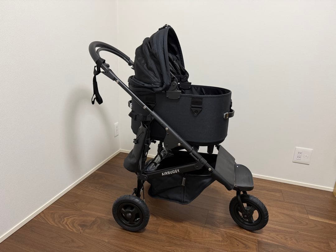 【美品】AIRBUGGY DOME3 REGULAR ブラック 屋外使用なし