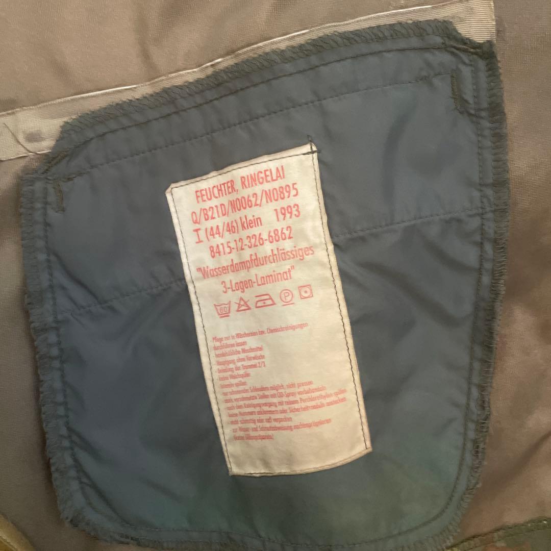 90年代 ドイツ軍 フレクターカモ GORE-TEX フィールド　セットアップ