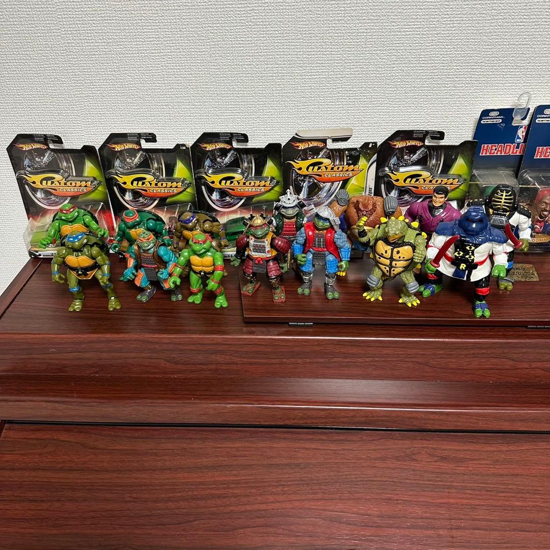 希少‼️ミュータントタートルズ フィギュア まとめ売り　当時物　アメトイ　アメコミ
