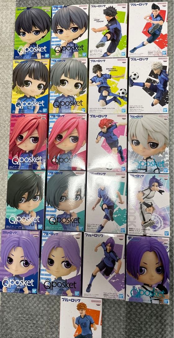 最終値下げ❗️ブルーロック Qposket フィギュア 21体セット