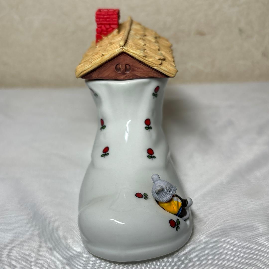 REUTTER PORZELLAN GERMANY 急須と靴 置物 2点セット